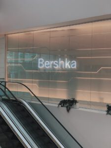 Bershka signage