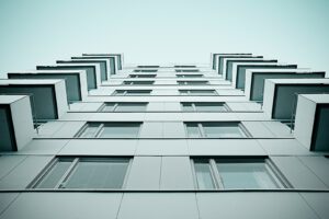 white painted concrete building