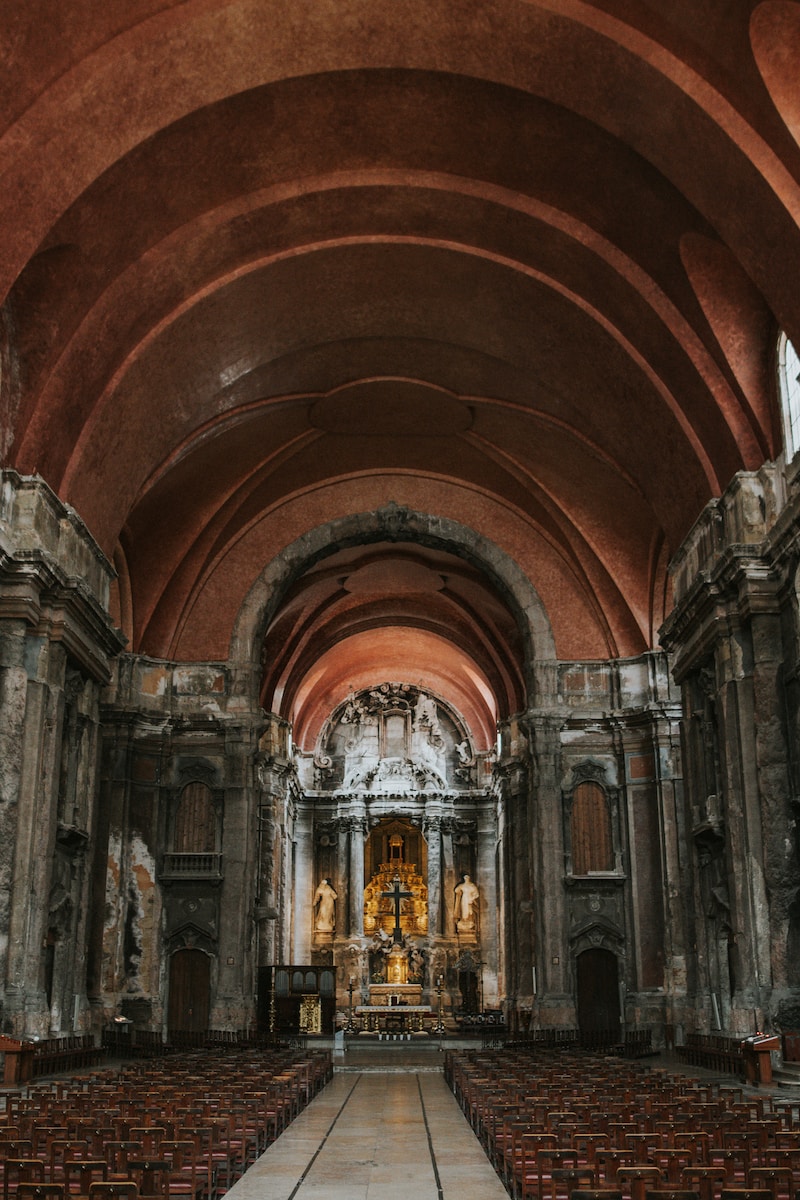 a large ornate building with statues